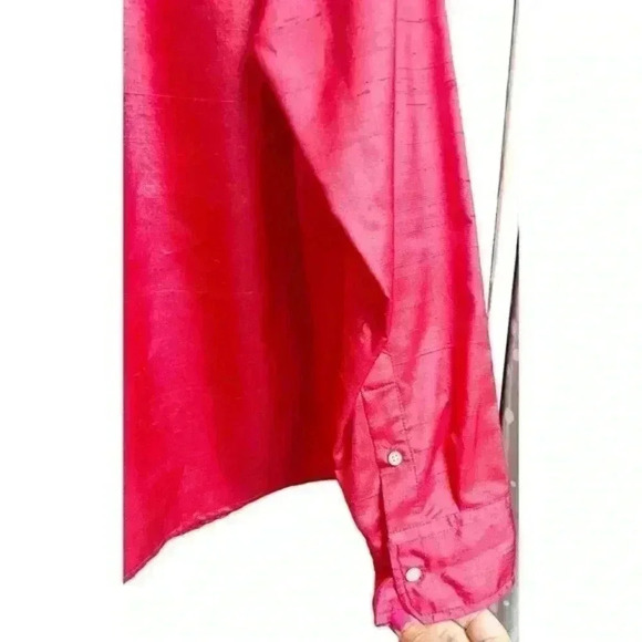 Lauren Ralph‎ Lauren Silk Button Down Shirt - Picture 6 of 6